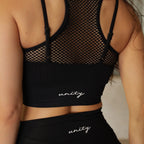 Hollow Sports Bra (Black)