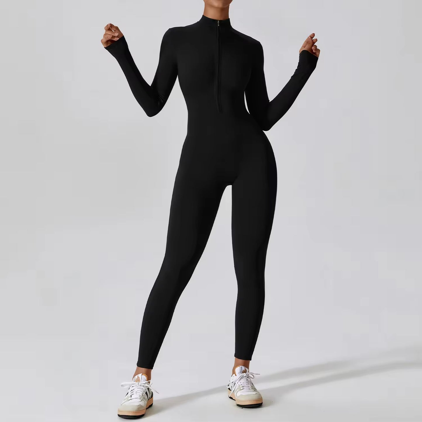 Hourglass Jumpsuit (Brown)